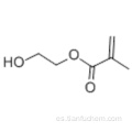 Metacrilato de 2-hidroxietilo CAS 868-77-9